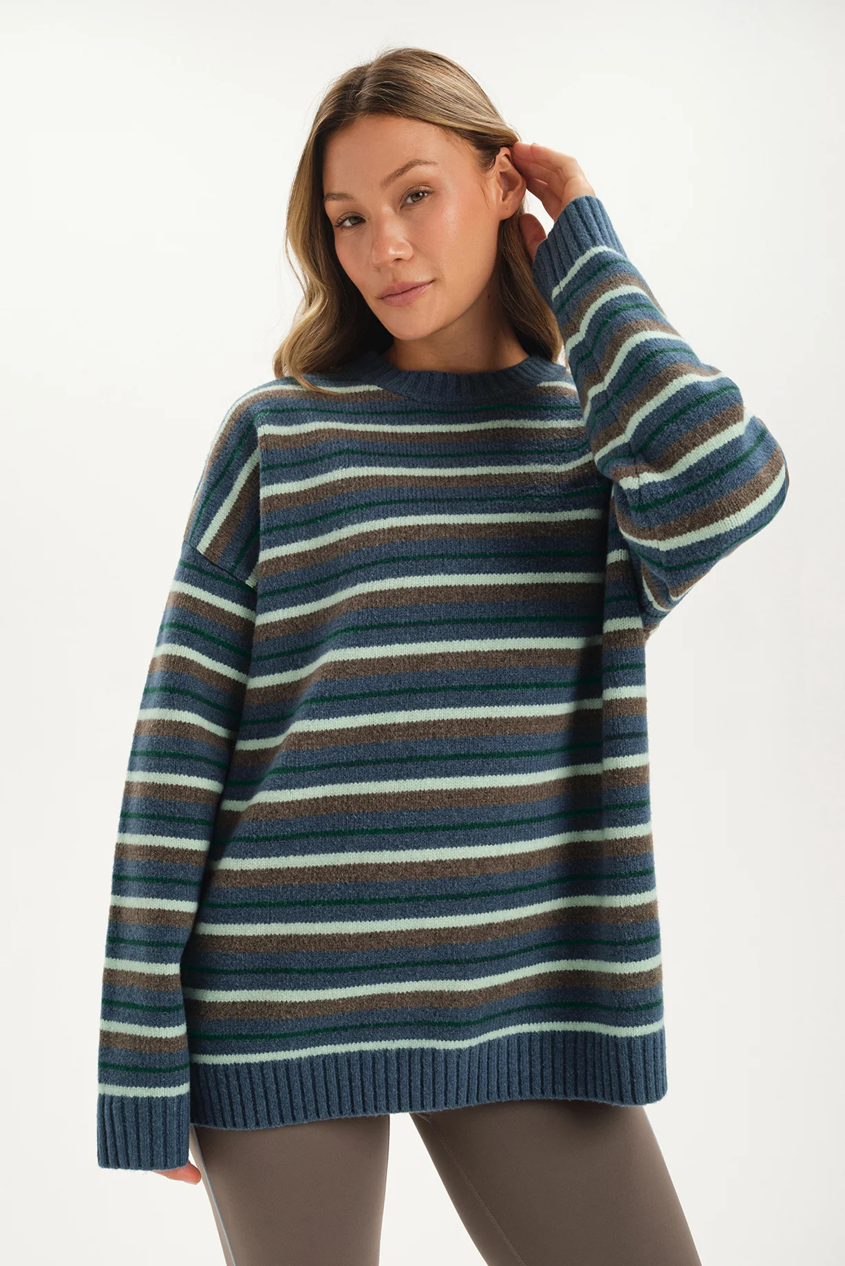 STUDIO KNIT STUDIO KNIT CREWNECK - NORDIC | SET Active