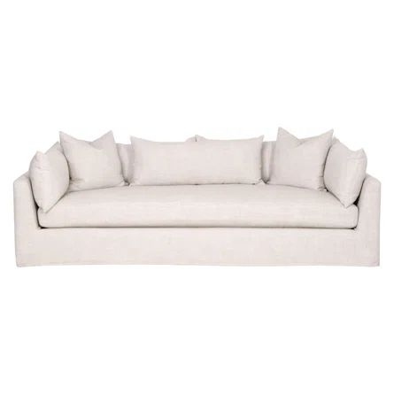 Rosecliff Heights Grimm 95" Square Arm Slipcovered Sofa with Reversible Cushions | Wayfair | Wayfair North America