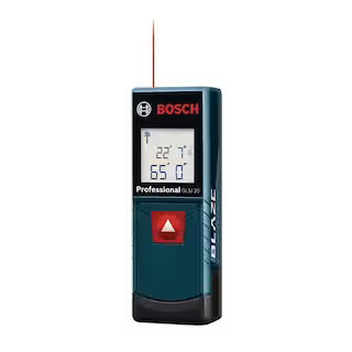 Bosch BLAZE 65 ft. Laser Distance Tape Measuring Tool with Real Time Measuring | The Home Depot