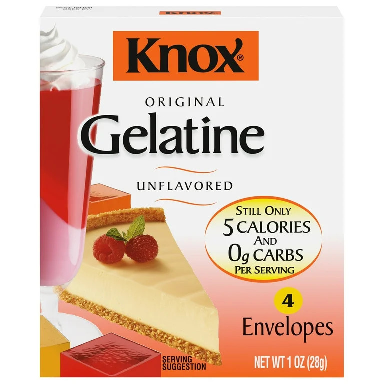 Knox Original Unflavored Gelatin, 4 ct. Packets | Walmart (US)