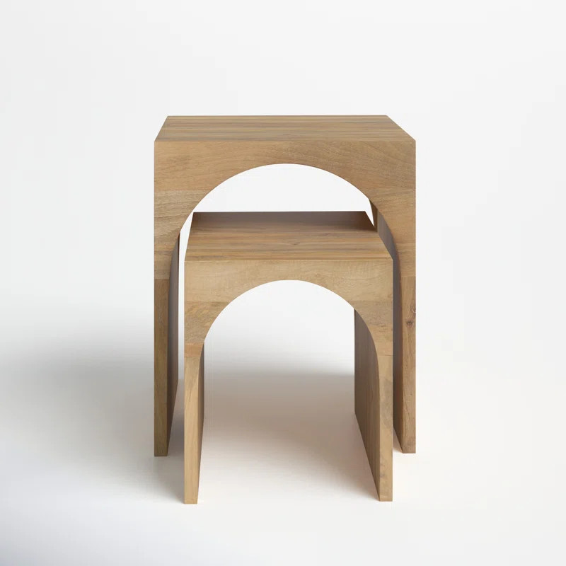 Coletta Solid Wood Nesting Tables | Wayfair North America