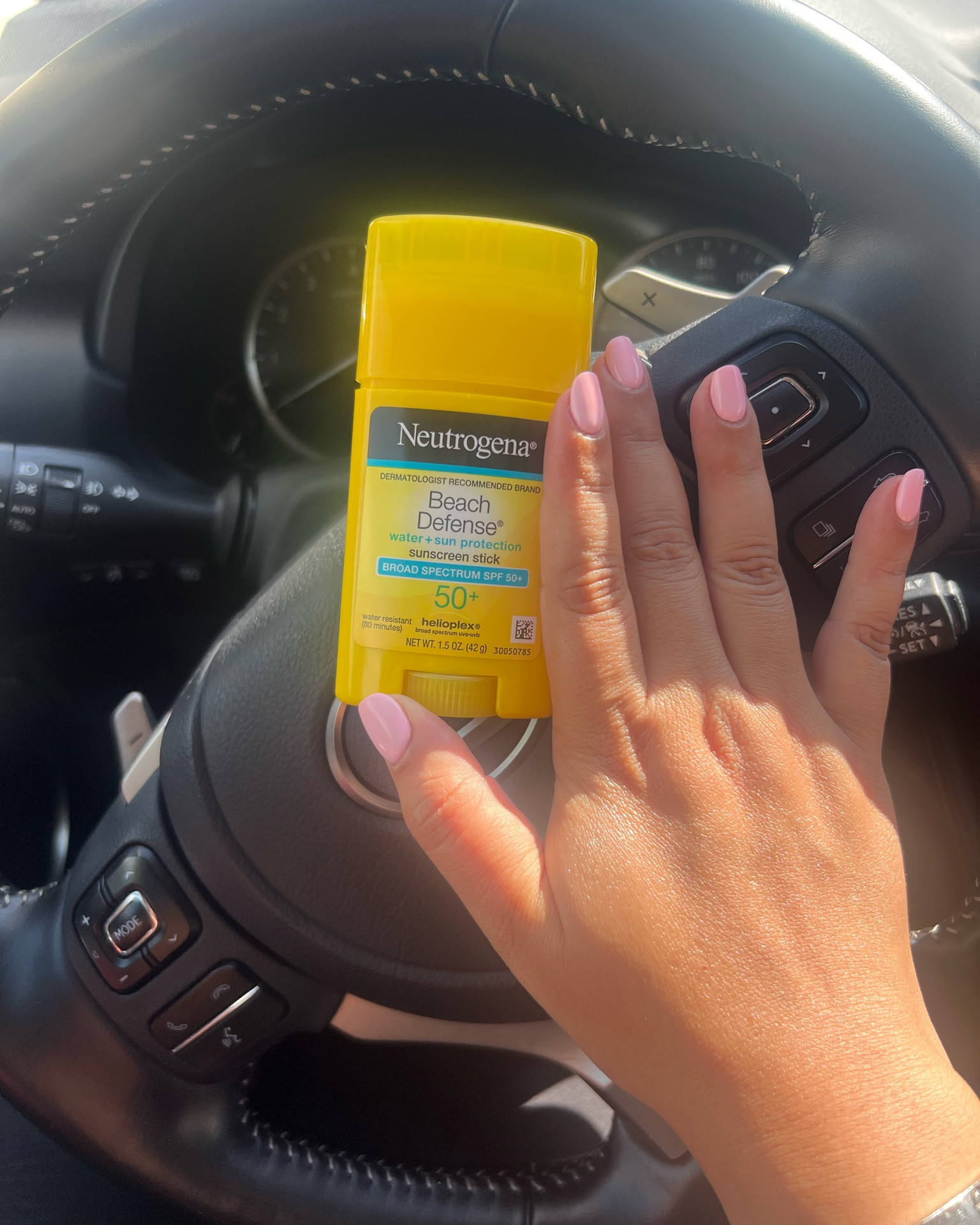 Have to keep my hands safe in that LA heat.  I always put this on my hands and arms while driving and it’s so easy to apply. #sunscreen #tan #car 

#LTKBeauty #LTKSwim #LTKFallSale