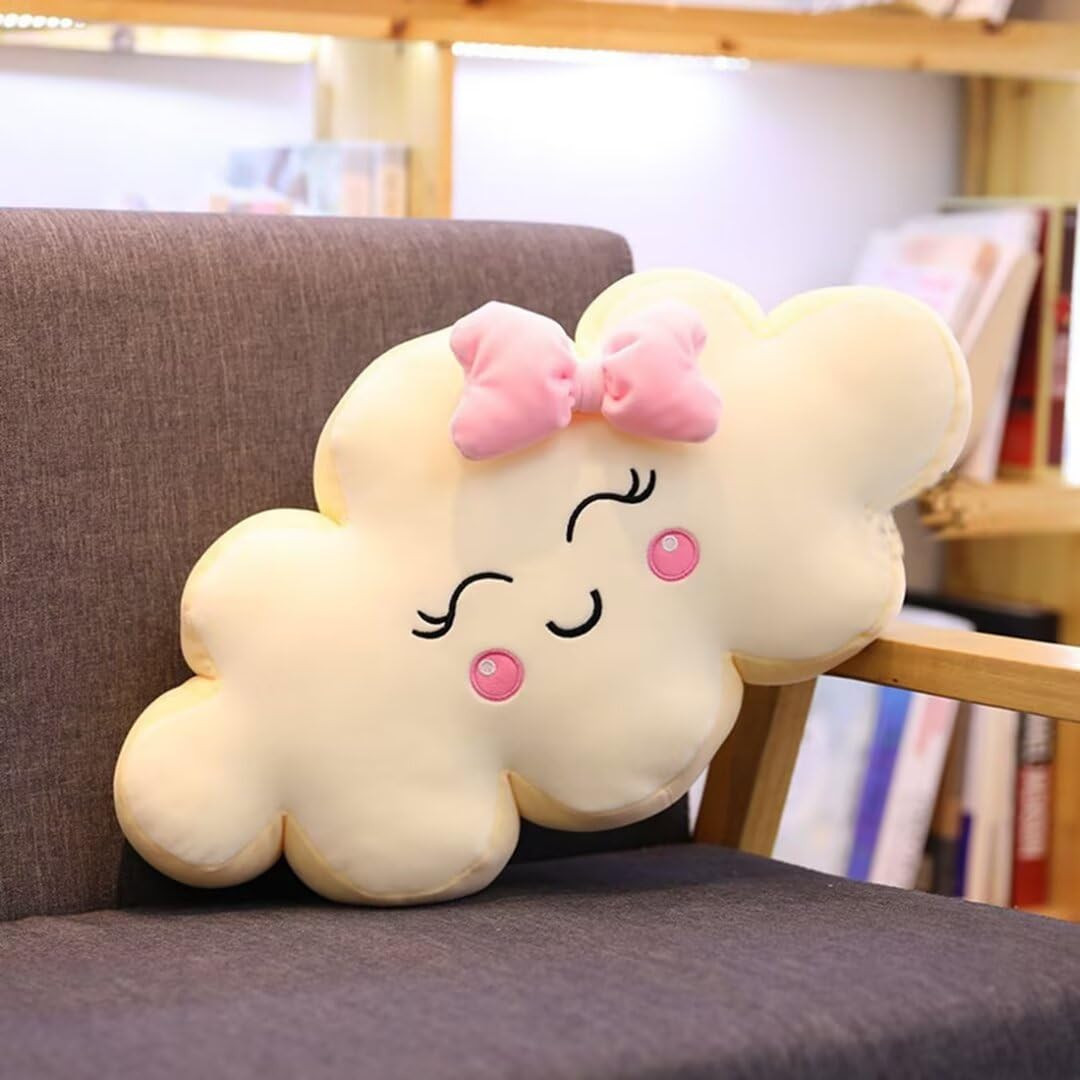 Eoieov Cloud Shaped Throw Pillow for Birthday Creativity Smiley Cushion Plush Cute Throw Pillows ... | Amazon (CA)