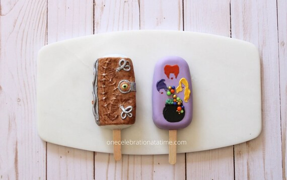 Hocus Pocus Themed Cakesicles Cake Pops. Halloween | Etsy | Etsy (US)