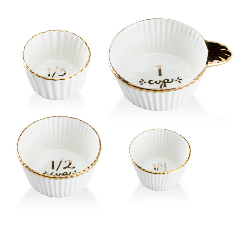 Grace's Tea Ware 4-Piece Measuring Cup Set | Wayfair North America