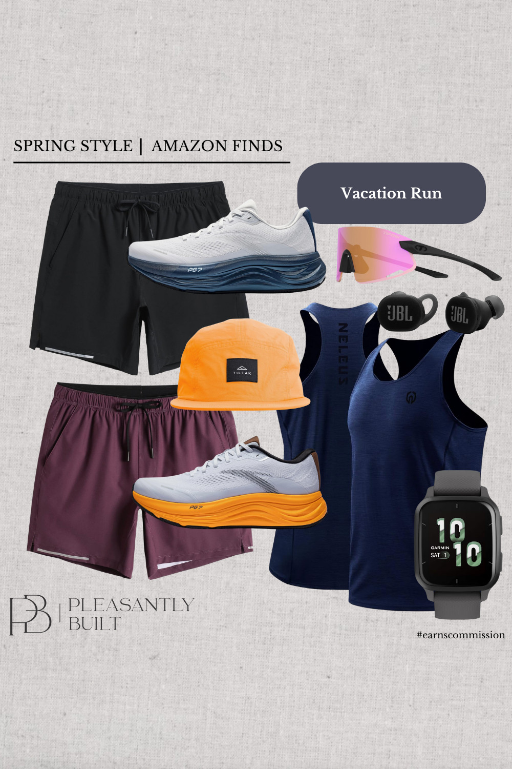 Built for the grind 🏃‍♂️💪 These Amazon fitness finds have everything he needs—from lightweight workout shorts and breathable tanks to supportive sneakers, performance watches, and must-have accessories like earbuds, hats, and sunnies. Ready to run, train, and repeat.

#LTKmens #AmazonFinds #MensActivewear #RunningGear #WorkoutStyle #FitnessEssentials #MensFitness #GymReady #AthleisureStyle #SneakerStyle #FitnessWatch #WirelessEarbuds #RunInStyle #StayActive #PerformanceWear #pleasantlybuilt 

 #LTKfitnessgoals #LTKTravel #LTKMens