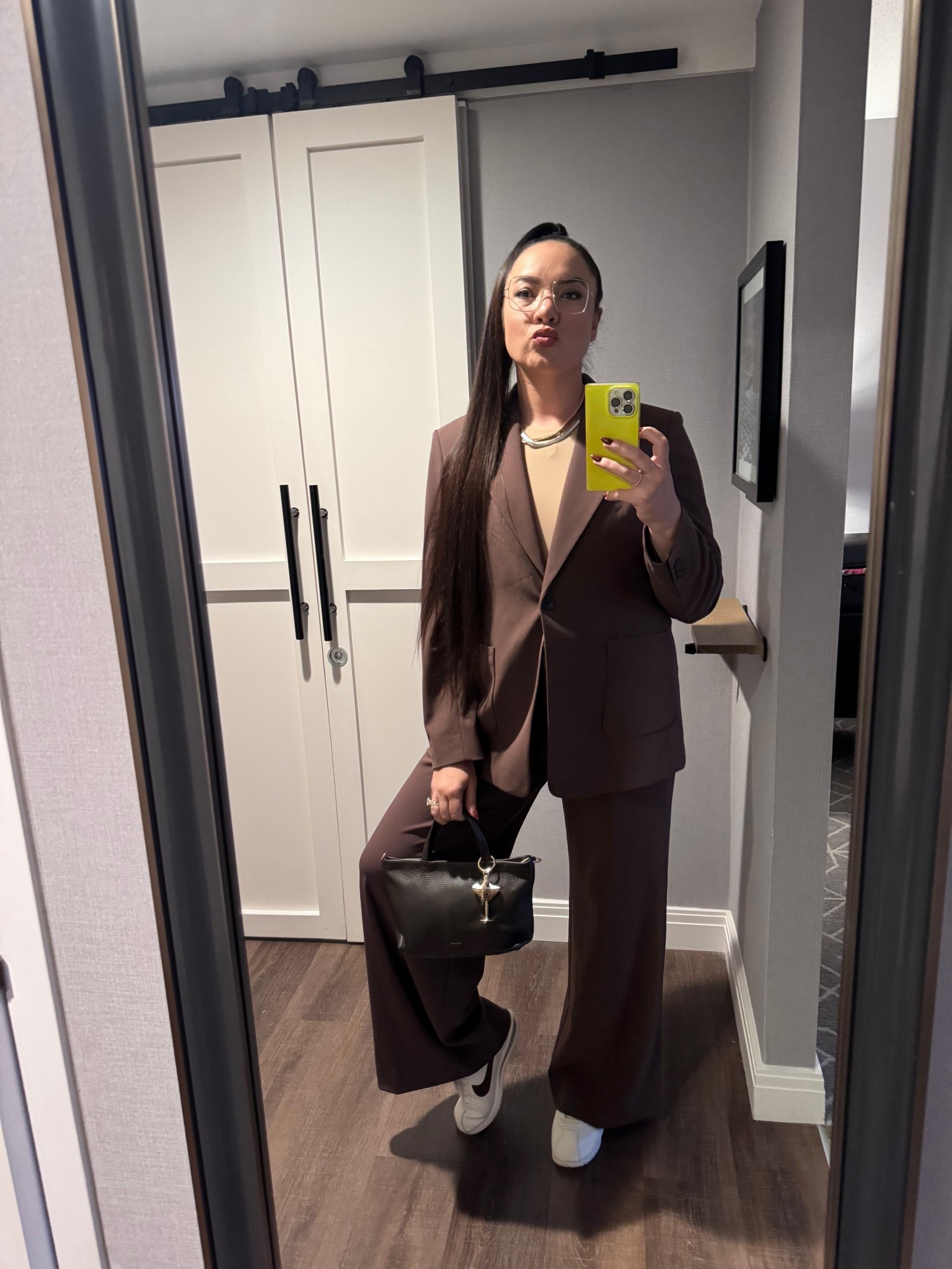 chocolate brown really is the new butter yellow. and I will be wearing this all season. 🤎 

#LTKWorkwear #LTKTall #LTKMidsize