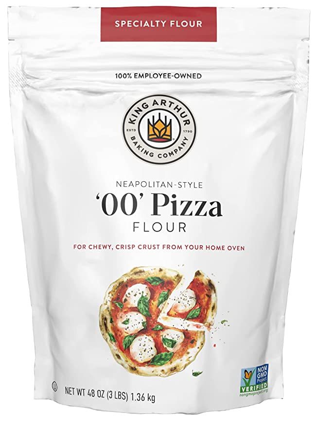 King Arthur 00 Pizza Flour, Non-GMO Project Verified, 100% American Grown Wheat, 3lb | Amazon (US)