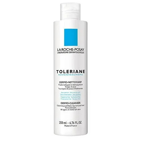 la roche-posay la roche-posay toleriane dermo- cleanser face wash and makeup remover for sensitive skin 6.76 fl. oz. | Walmart (US)