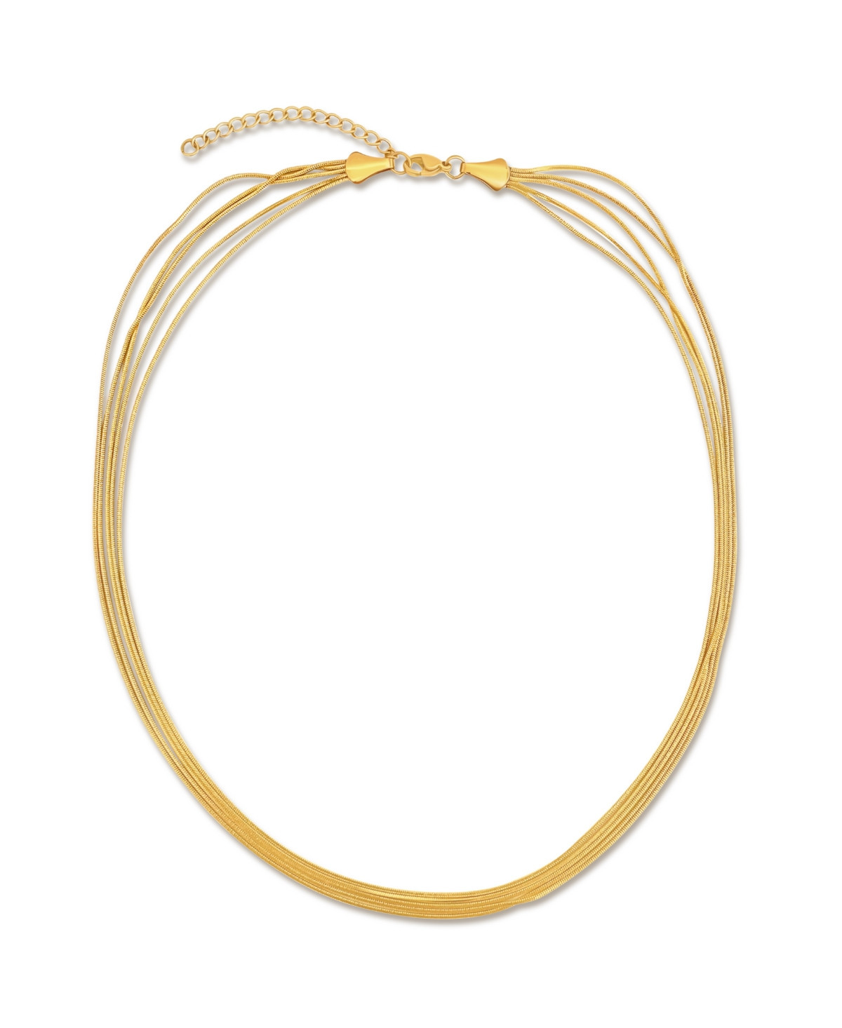 Ellie Vail Justine Layered Chain Necklace - Gold | Macy's