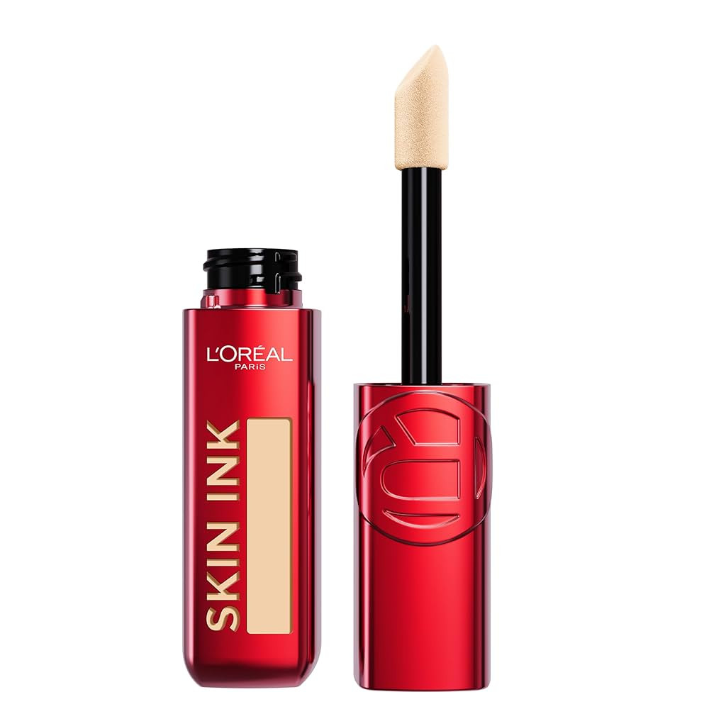 L'Oreal Paris Infallible Skin Ink 2-in-1 Foundation Concealer Hybrid Face Makeup, up to 48HR Tran... | Amazon (US)
