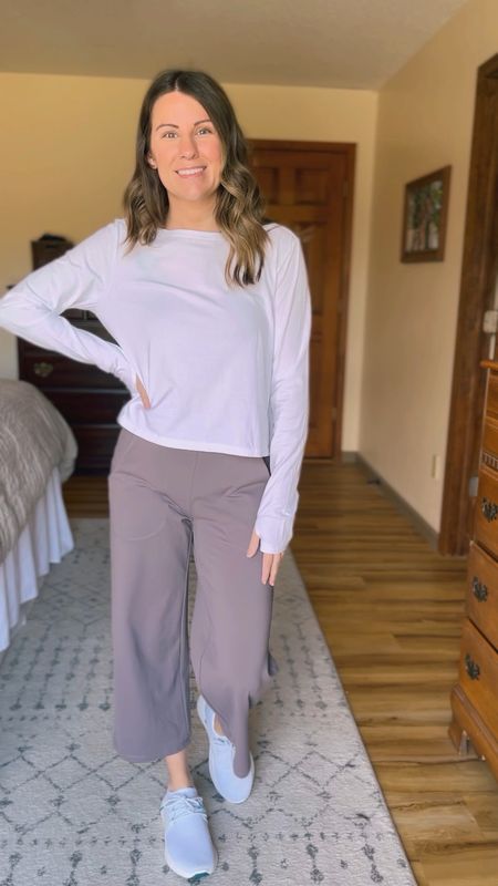 Wearing a size small in all items! The pants are the taupe color. 

#LTKstyletip #LTKfindsunder50 #LTKSeasonal