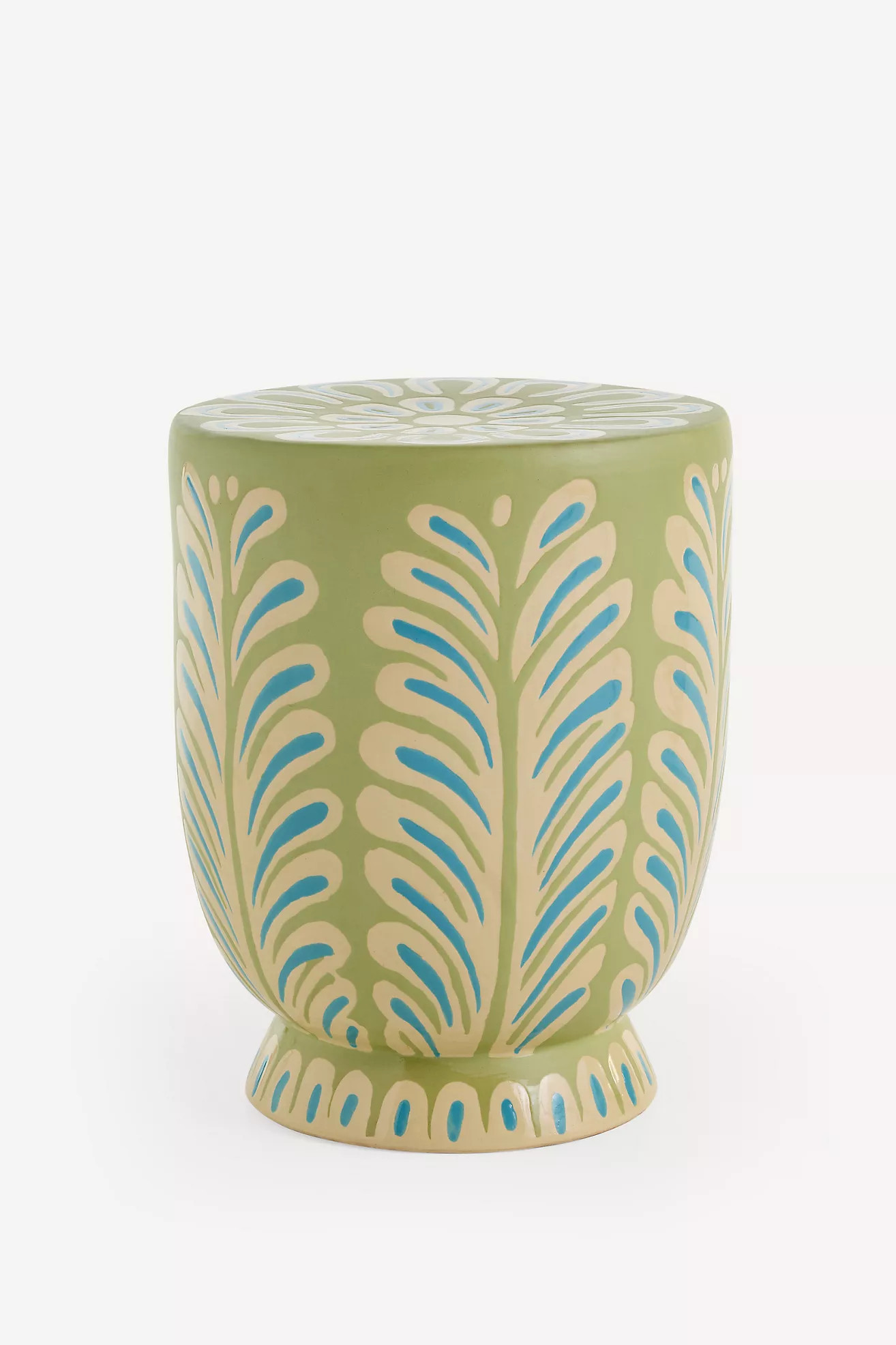 Sundaze Ceramic Side Table | Anthropologie (US)