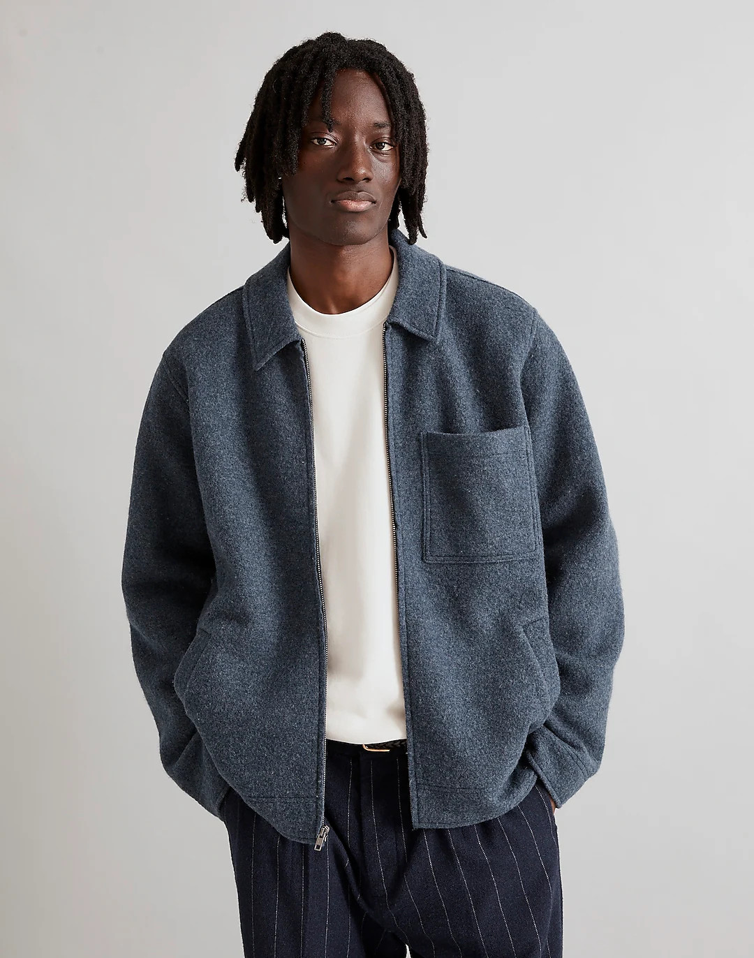 Boiled Wool Chore Jacket | Madewell