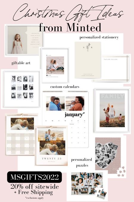 MSGIFTS2022 for 20% + free shipping at minted! 

#LTKunder50 #LTKGiftGuide #LTKHoliday