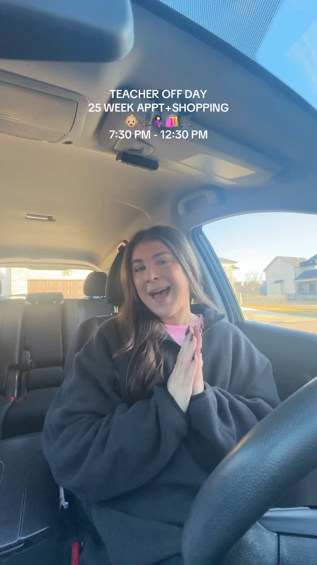 My pullover is men’s Lululemon but no longer on their website. I linked a similar one! Pink sweatshirt is target no longer sold either :/