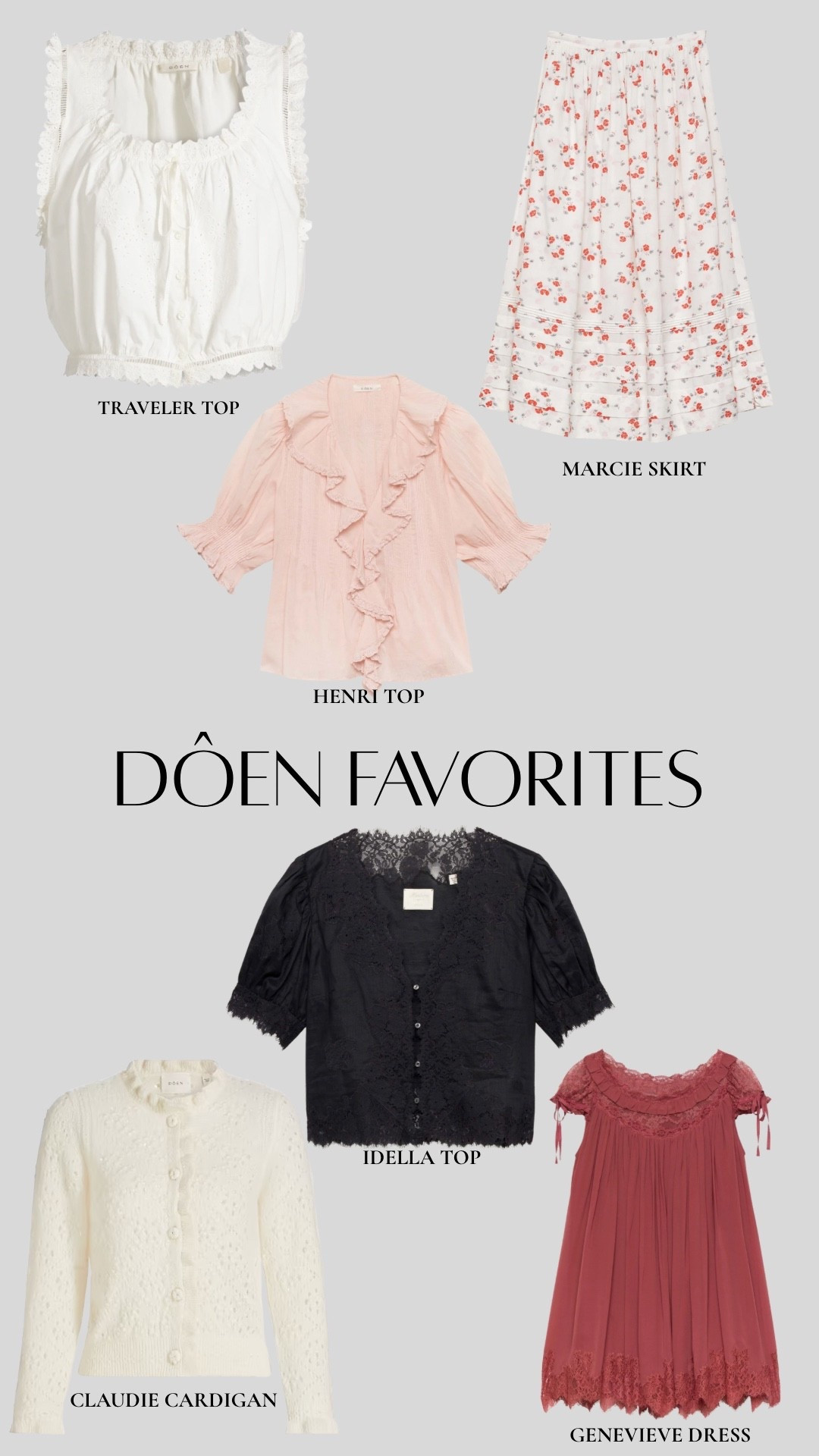 ✨ I’ve been in love with Doen for recently and every piece I have from them feels so special 🤍 Their designs are timeless, dainty, and the kind of pieces you’ll reach for again and again. Truly staples in my wardrobe that I’ll never get tired of wearing ✨

#LTKU #LTKPetite #LTKSeasonal