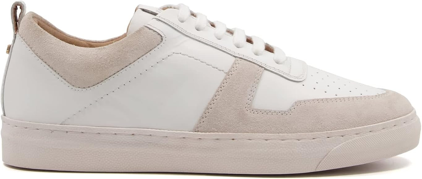 Dune Ladies Women's Espen Nubuck Leather Trainers Flat Heel | Amazon (UK)