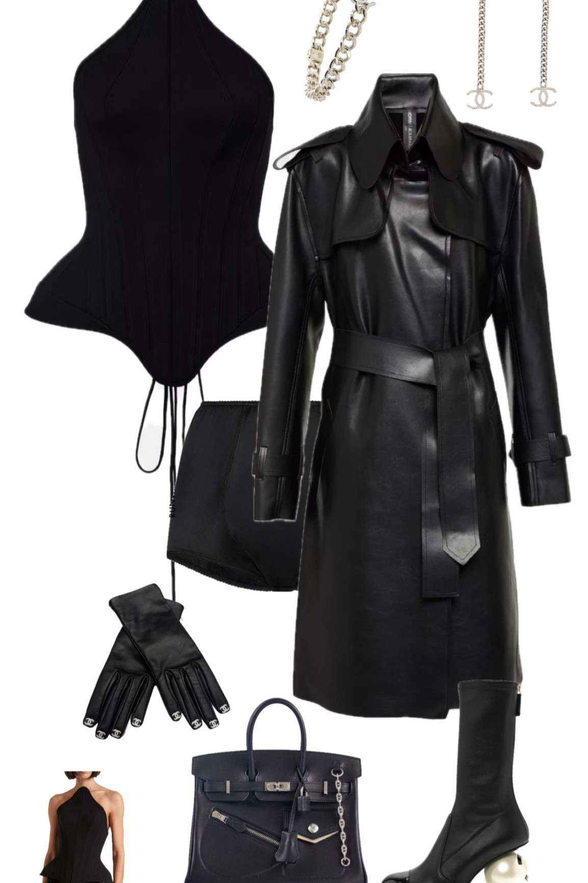 Paris birthday dinner look