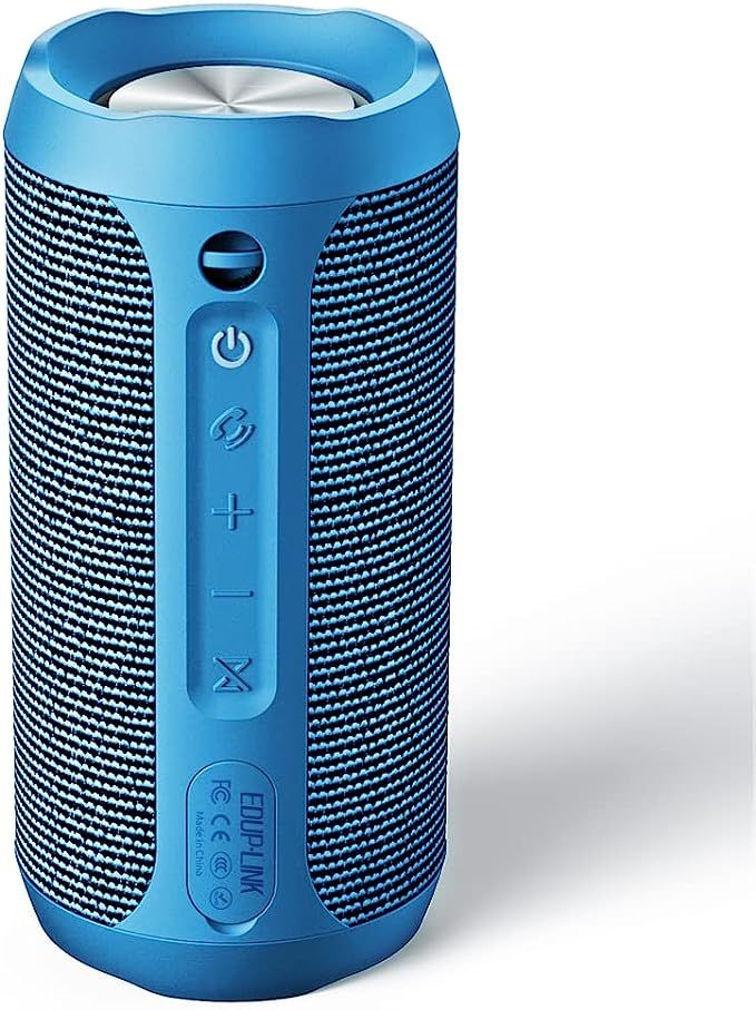 EDUPLINK Bluetooth Speaker Louder Speakers 20 Watt Portable Lightweight - Waterproof - Party Ligh... | Amazon (US)