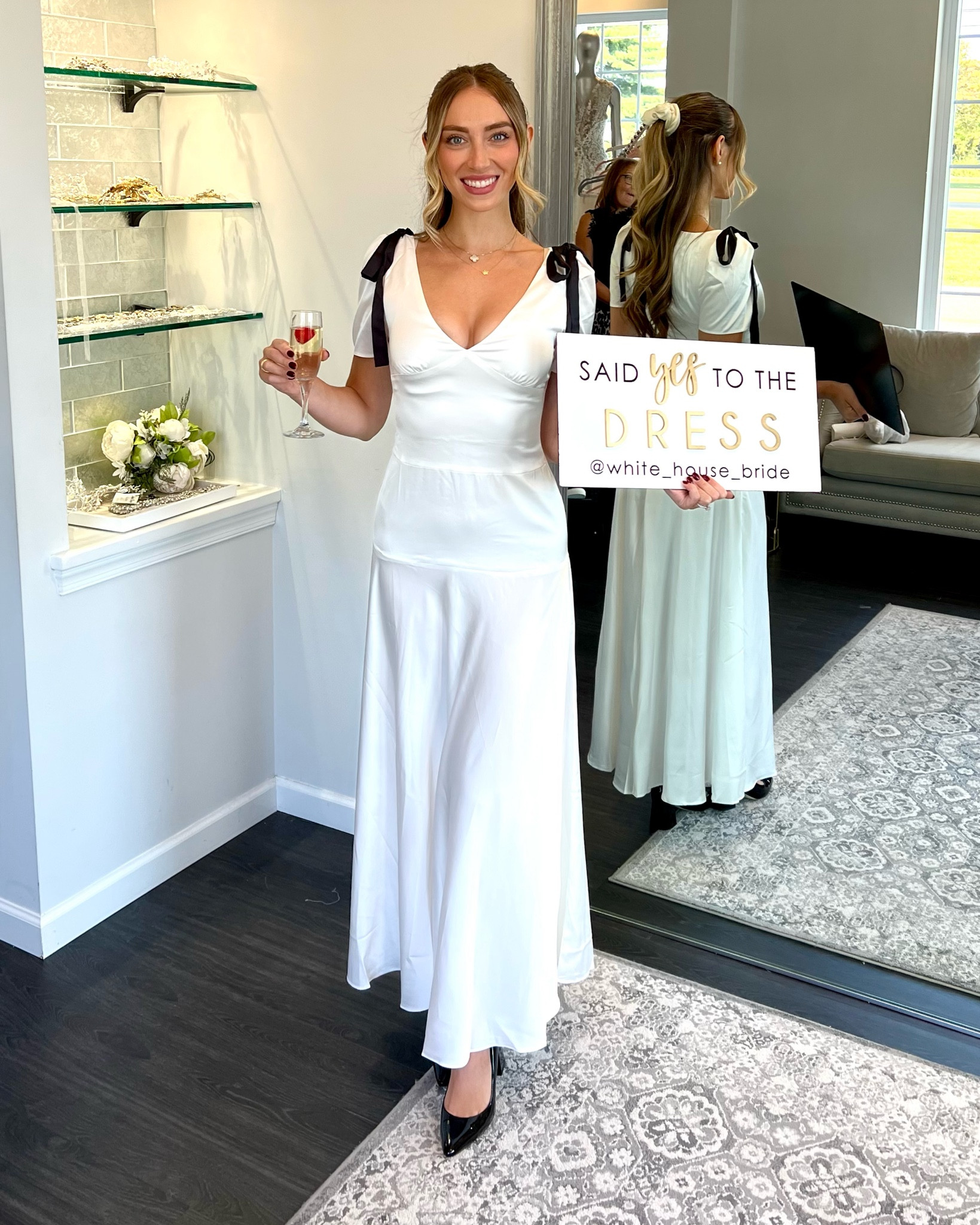 My say yes to the dress look 🤍 #bridal 

#LTKStyleTip #LTKShoeCrush #LTKFindsUnder100