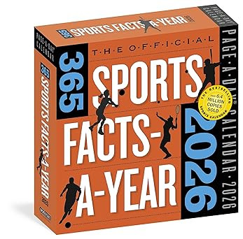 Official 365 Sports Facts-A-Year Page-A-Day® Calendar 2026: Trivia, Record-Breaking Facts, Come ... | Amazon (US)