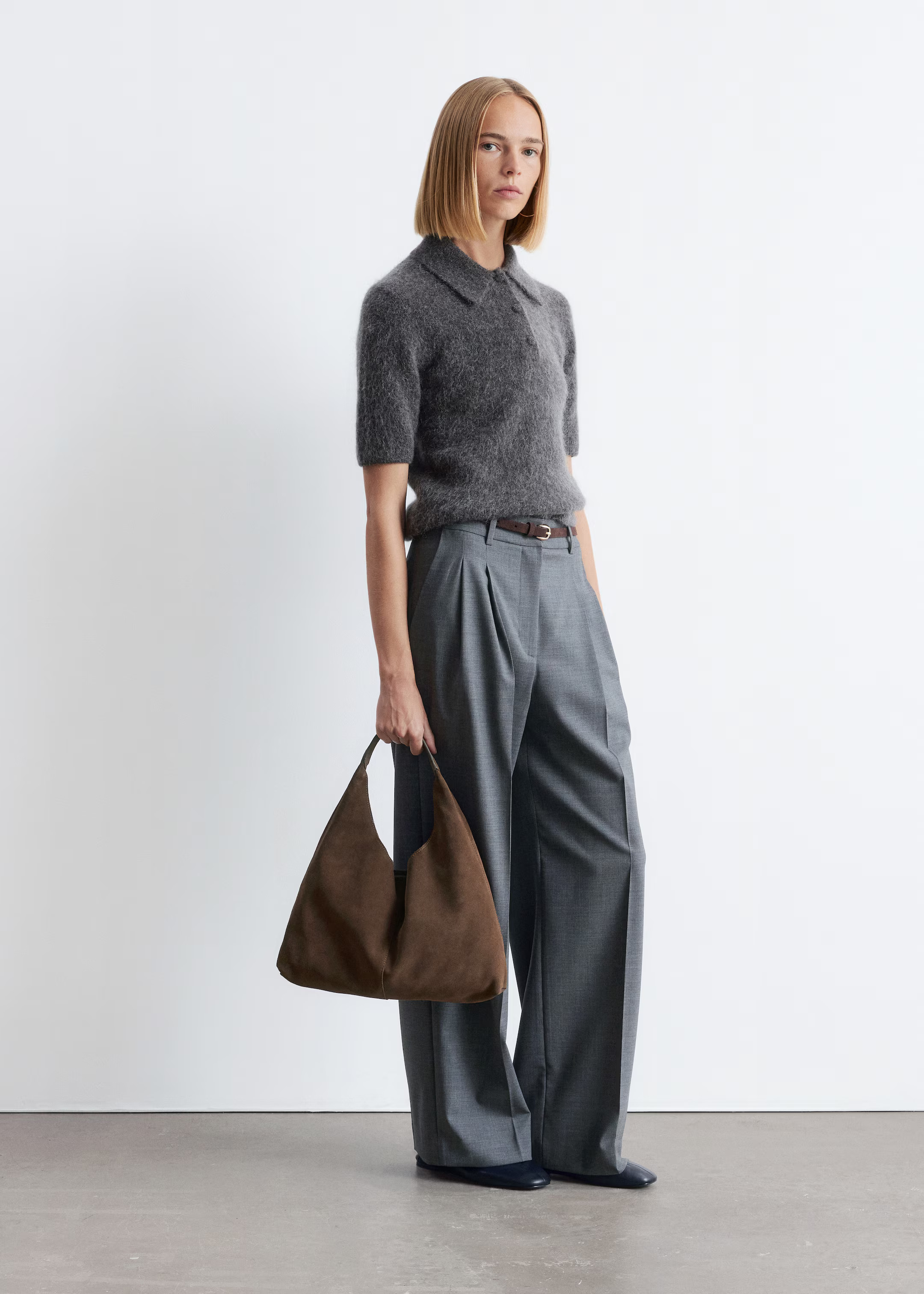 Classic Suede Tote Bag | H&M (UK, MY, IN, SG, PH, TW, HK)