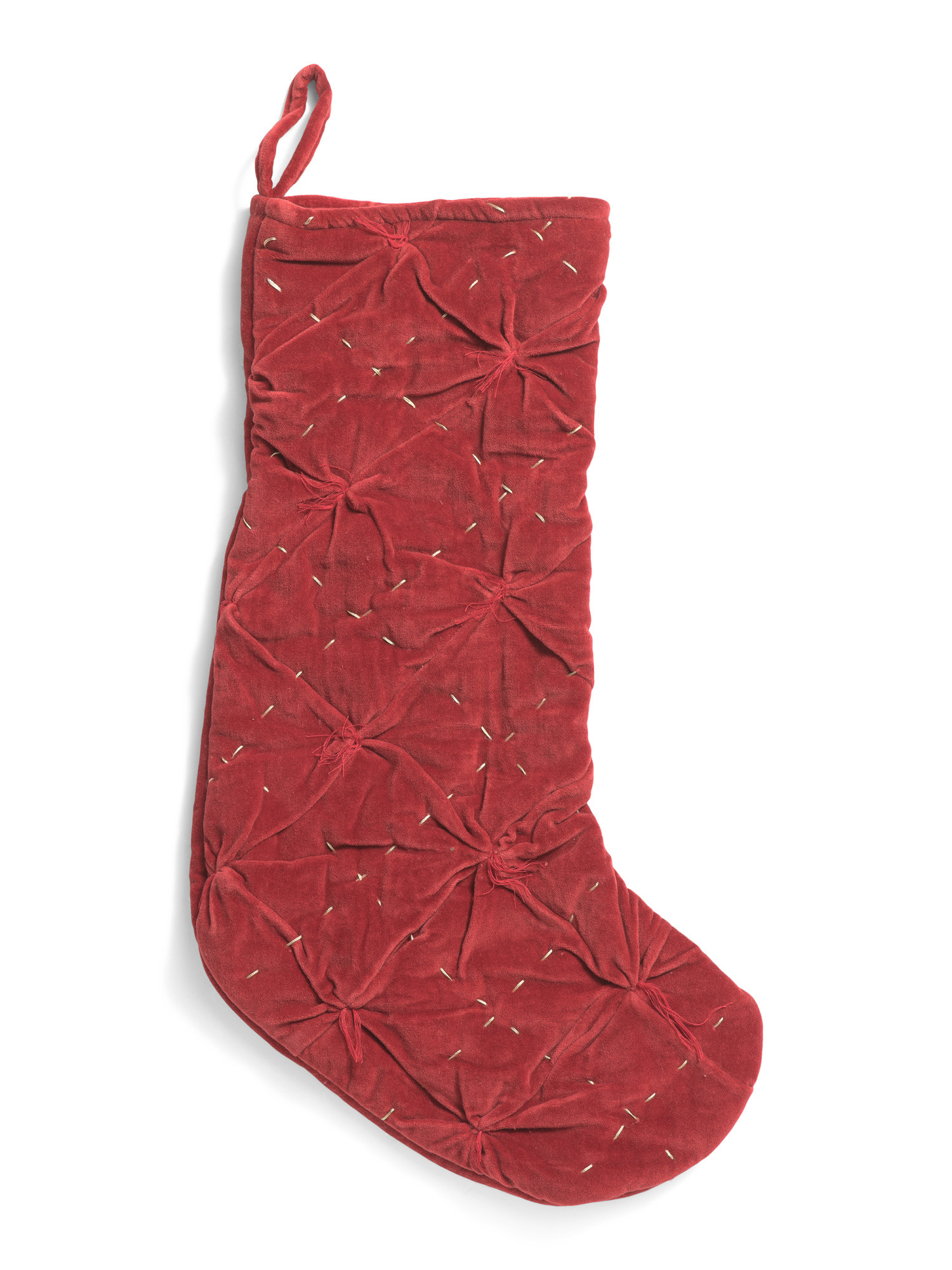 Stitched Claus Stocking | TJ Maxx