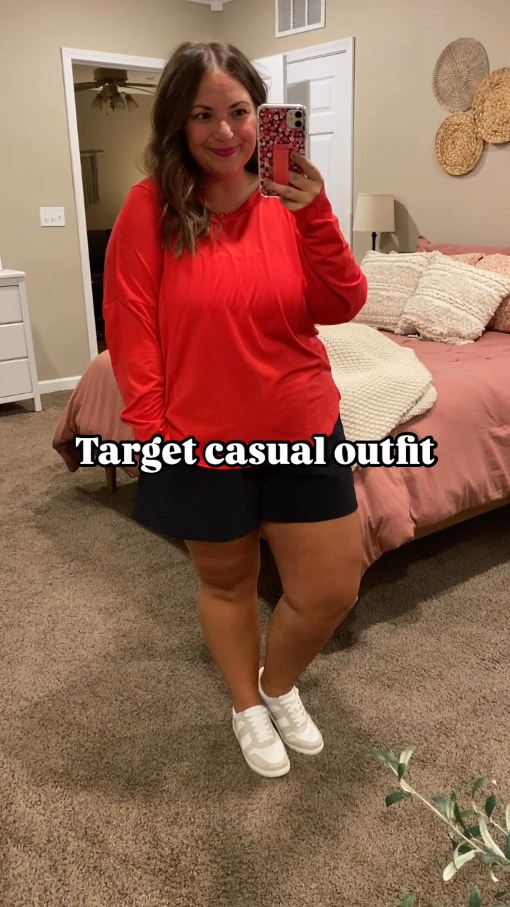 Super comfy athleisure wear. Everything is Target!

sneakers: fit true to size // wearing a 5
shorts: fit true to size // wearing a large
long sleeve: fits true to size // wearing a large

#LTKFindsUnder50 #LTKStyleTip #LTKFindsUnder100