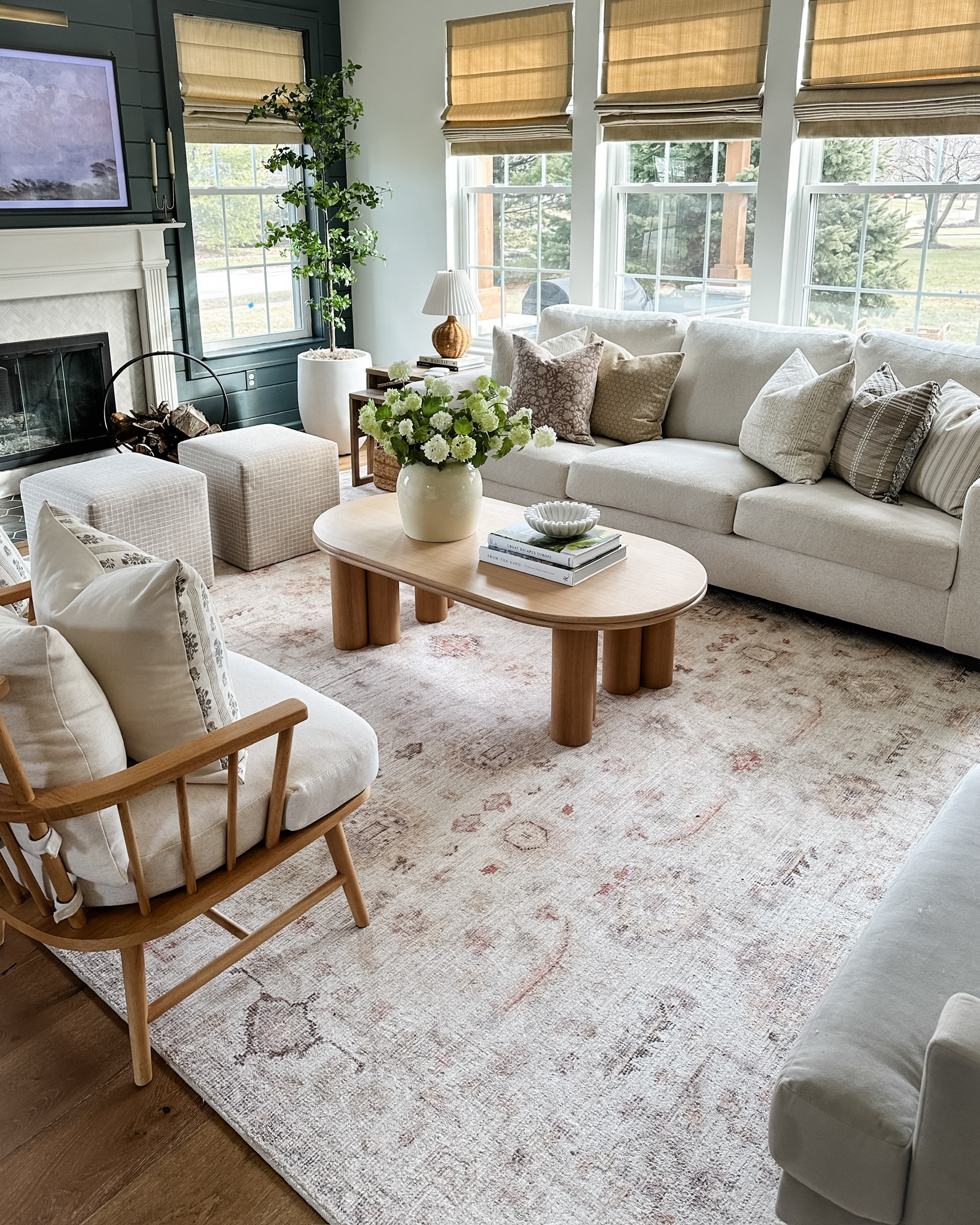 Ready for summer 🌼 I’m loving all the neutrals and the pretty  faux flowers! 

#potterybarn #mcgeeandco #target 

#LTKStyleTip #LTKSeasonal #LTKHome