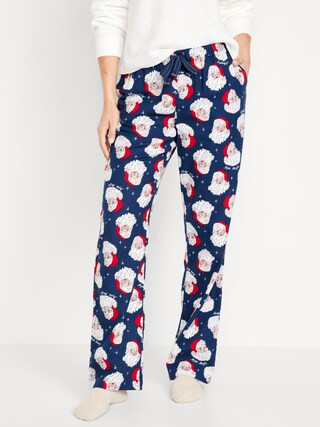 Mid-Rise Flannel Pajama Pants for Women | Old Navy (US)