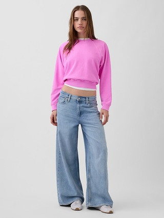 VintageSoft Terry Raglan Sweatshirt | Gap (US)