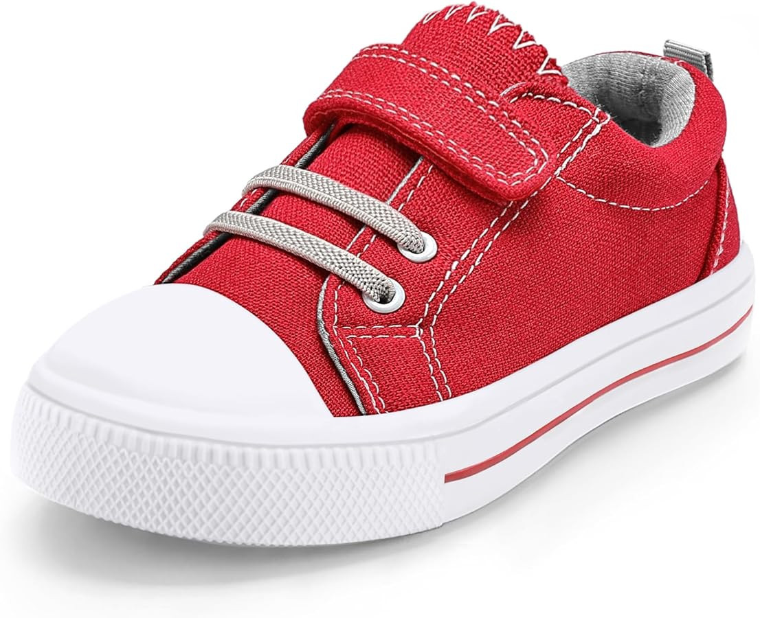 K KomForme Toddler Shoes Boys Girls Canvas Sneakers Size 4-13 | Amazon (US)