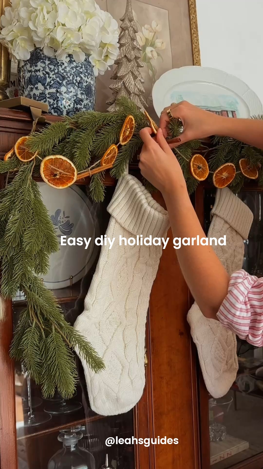 DIY orange garland 

#LTKHoliday #LTKGiftGuide #LTKSeasonal