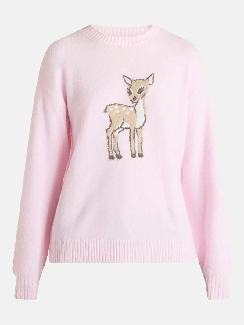 No Boundaries Fashion Icon Sweater, Midweight, Women's | Walmart (US)