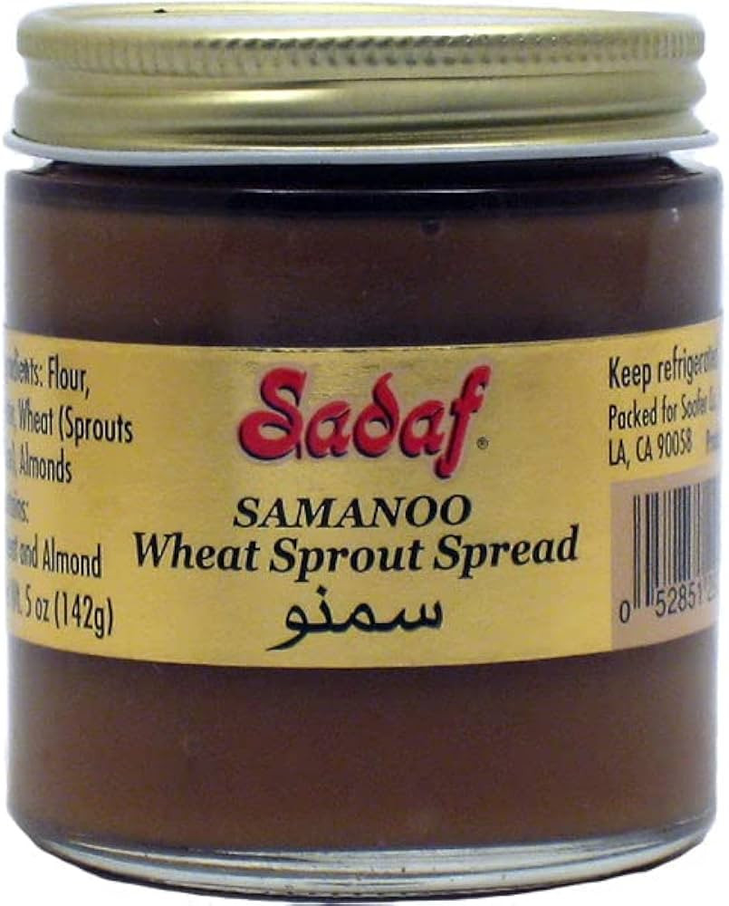 Sadaf Samanoo Wheat Sprout Spread - Traditional Persian Pudding - Persian Samanu - No Added Sugar... | Amazon (US)