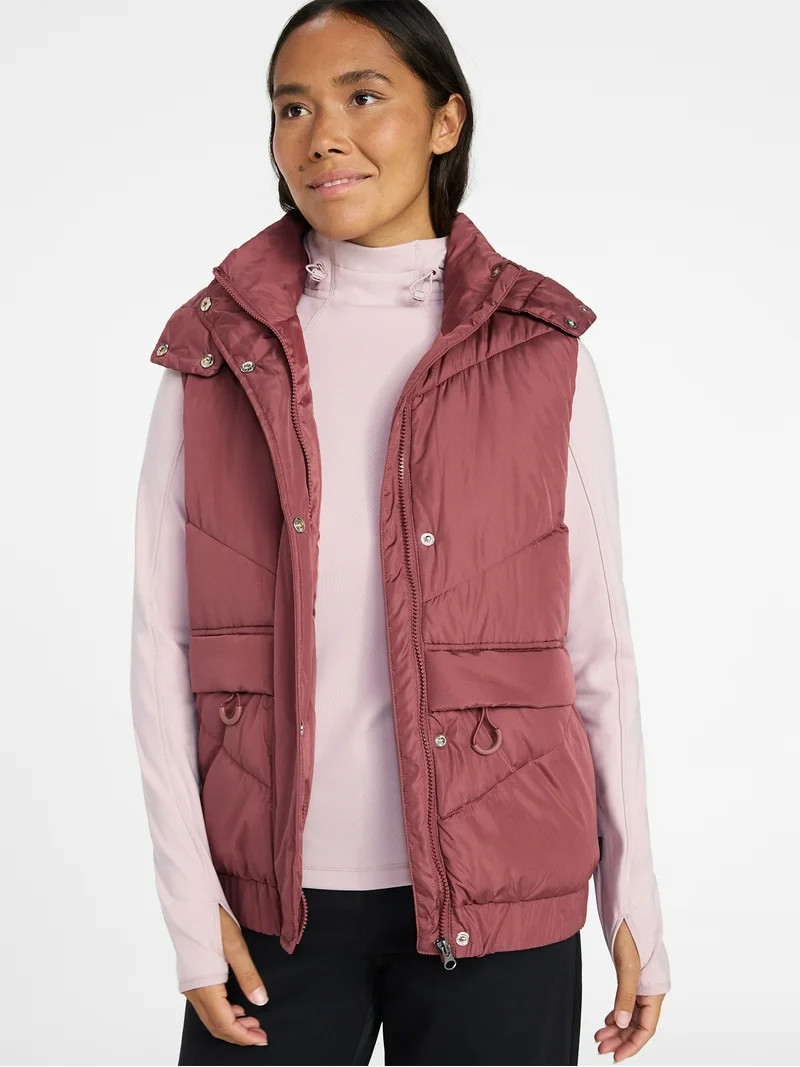Ozark Trail Women's and Women's Plus Size Mid Length Vest, Sizes XS-3X | Walmart (US)