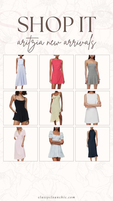 Spring and summer wedding guest dresses. Date night dresses. Special occasion dresses from aritzia! 

#LTKwedding #LTKSeasonal #LTKparties