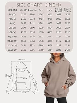 Trendy Queen Womens Oversized Hoodies Fleece Sweatshirts Long Sleeve Sweaters Pullover Fall Outfi... | Amazon (US)