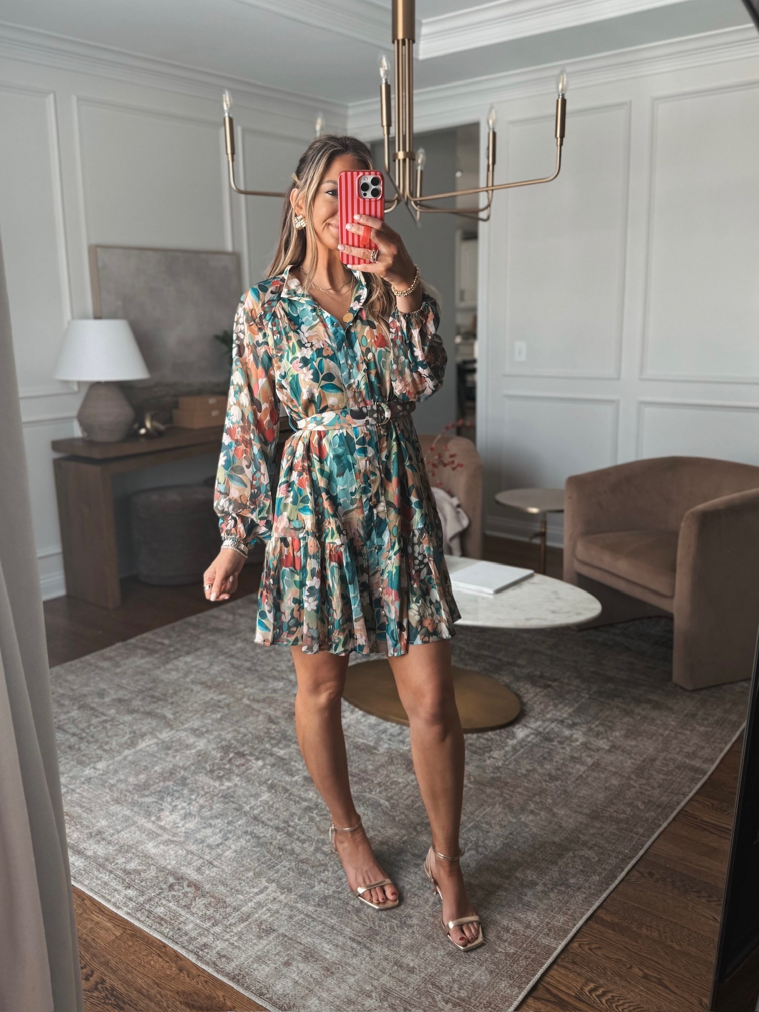I just Love this long-sleeve floral print spring dress!!  

#LTKWedding #LTKValentine #LTKTall