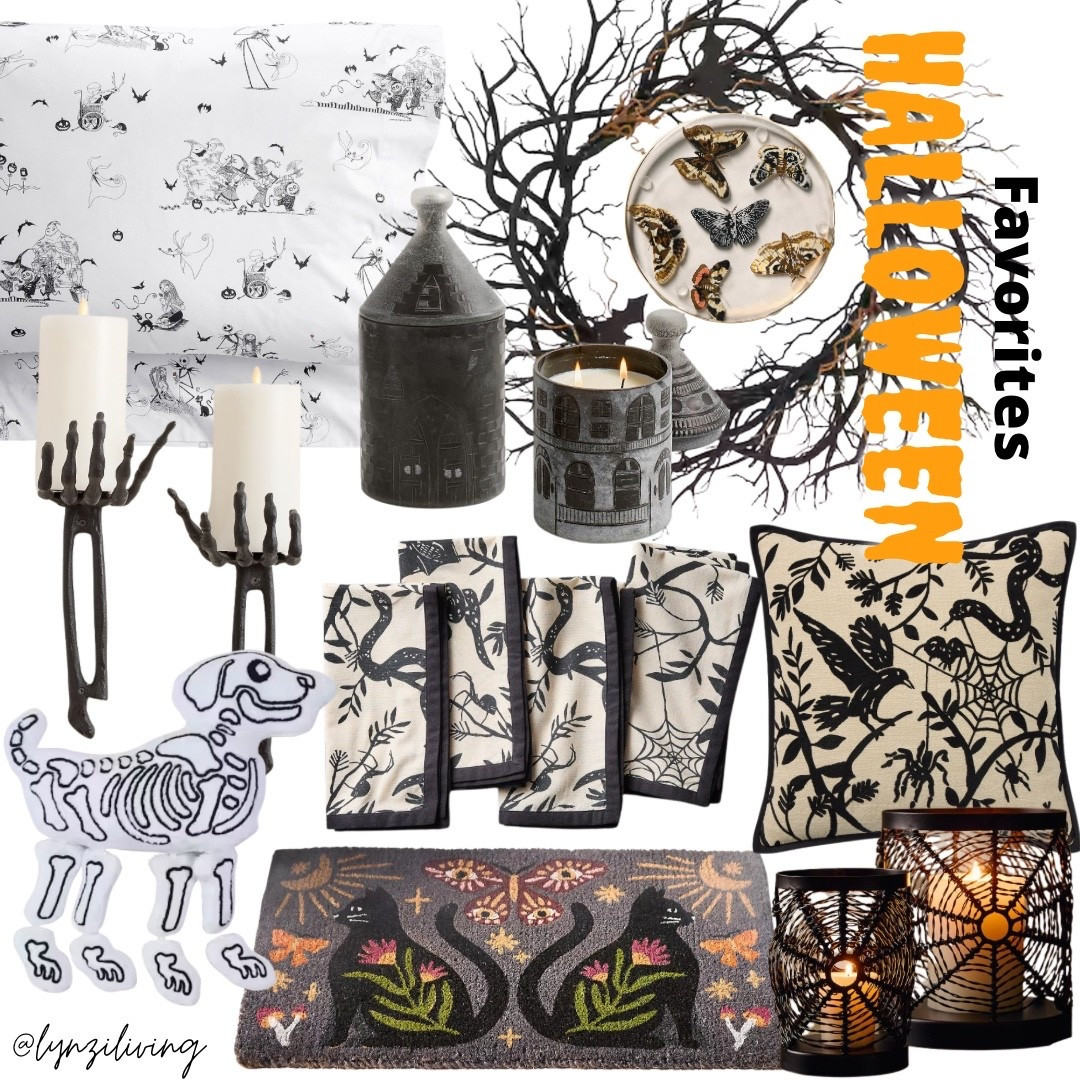 Halloween Favorites 2025

Halloween decor 2025, Halloween decorations, 2025, spooky season decor 2025, nightmare before Christmas bedsheets, Halloween bedsheets, Halloween bedding, Halloween candle holder, skeleton, candle holder, dog, skeleton, throw pillow, Halloween, throw pillow, lacto, throw pillow, Halloween to throw pillow, black cat welcome Mat, Halloween welcome mat, Halloween napkins, black toil, napkins, Halloween lantern, spiderweb lantern, Halloween candle, haunted house, candle, Halloween wreath, Halloween coasters, moth coasters

#LTKHalloween #LTKFindsUnder100 #LTKHome