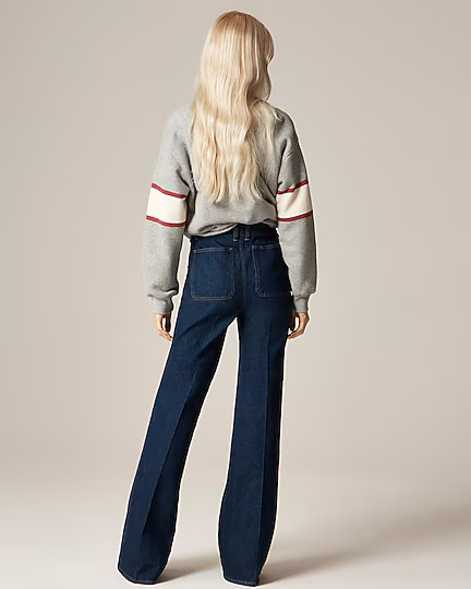 Vintage flare jean with flap pockets | J. Crew US