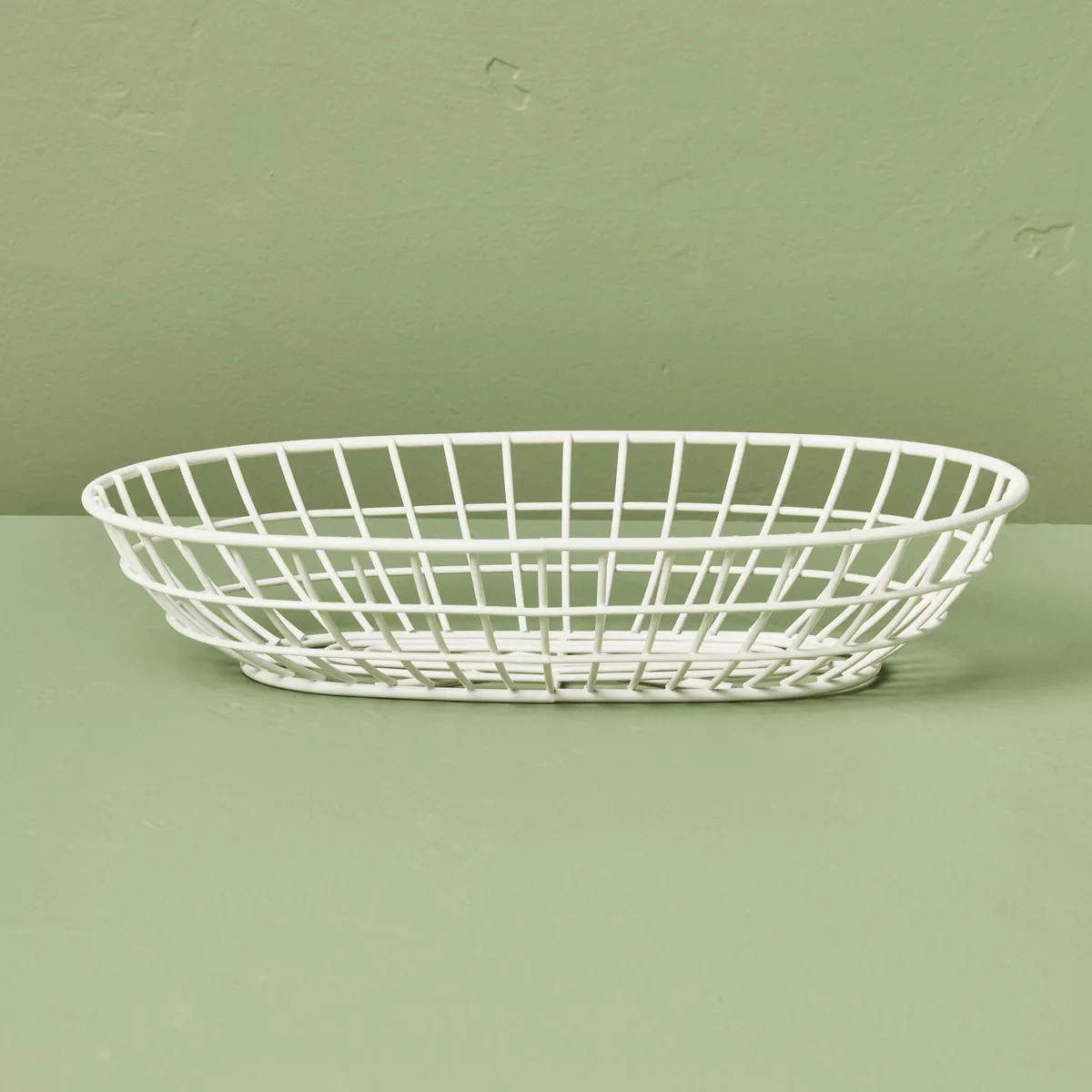 Wire BBQ Serving Basket Cream - Hearth & Hand™ with Magnolia | Target