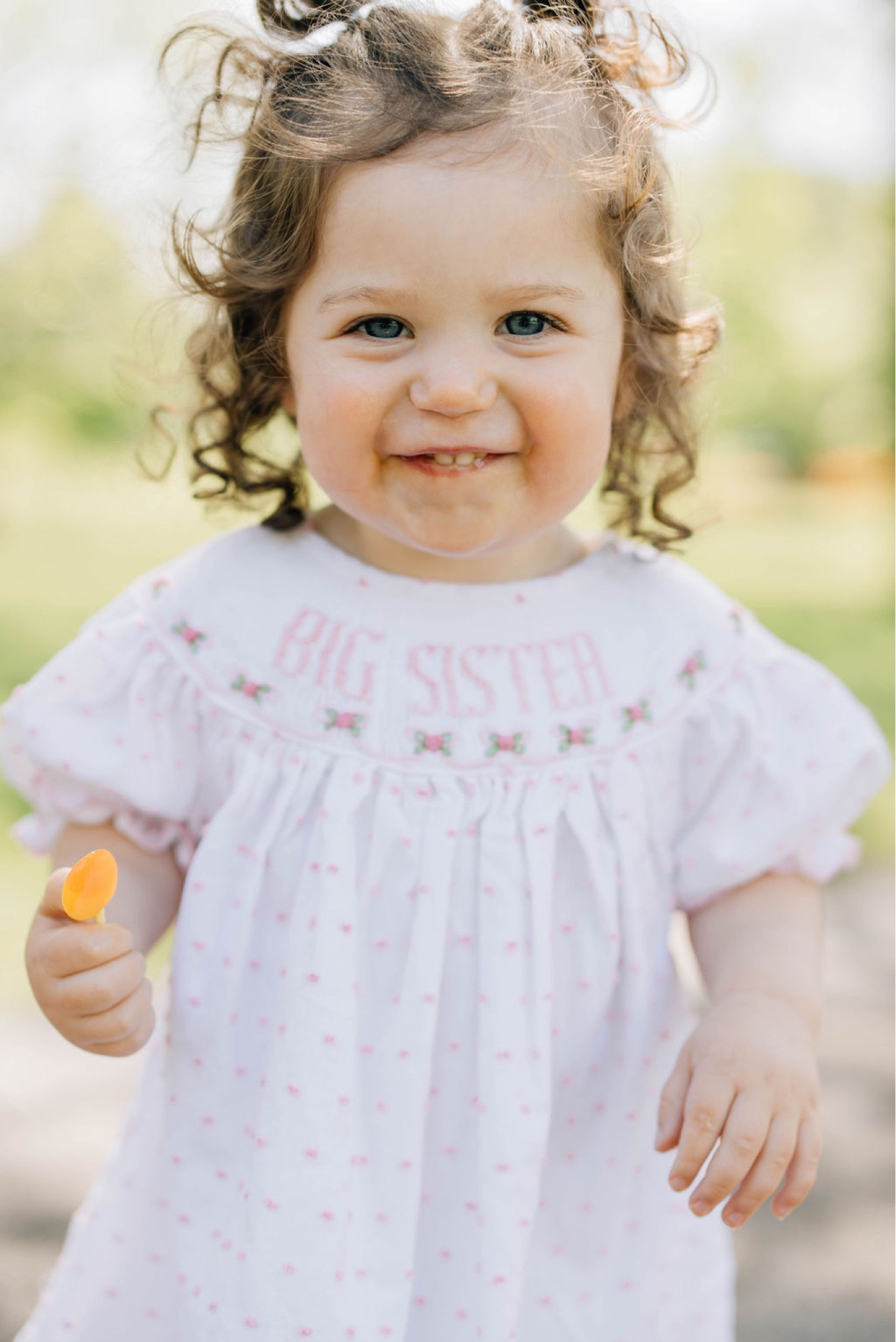 The cutest big sister dress!!! #smocked #babyannouncement #bigsister 

#LTKfamily #LTKbump #LTKbaby