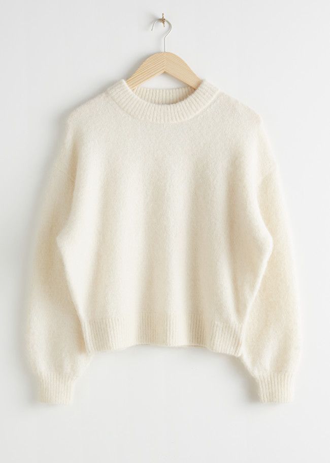 Fuzzy Wool Blend Sweater | & Other Stories (EU + UK)