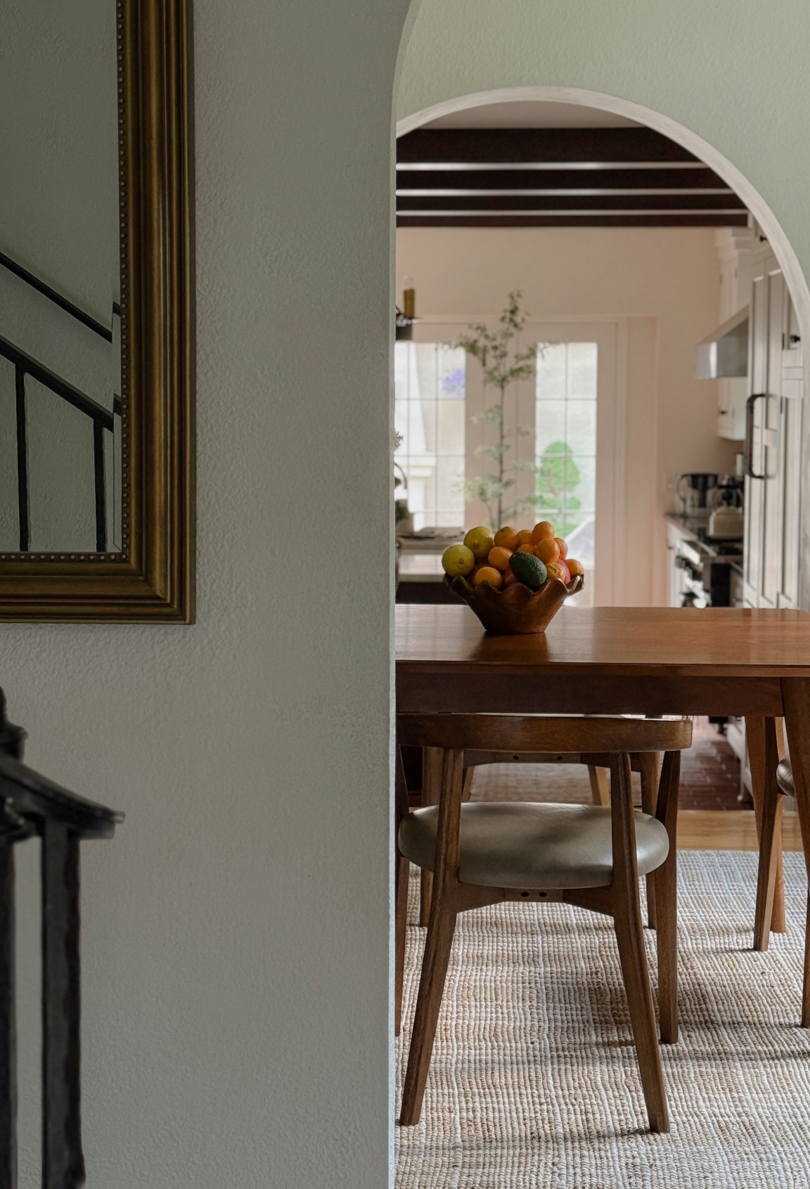 Dining room peek. Love this scalloped wooden bowl. It’s actually a set of 3 nested bowls and on sale!

#LTKHome #LTKSaleAlert #LTKStyleTip