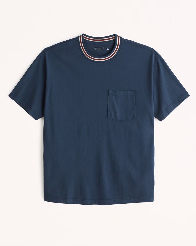 Essential Oversized Pocket Tee | Abercrombie & Fitch (US)