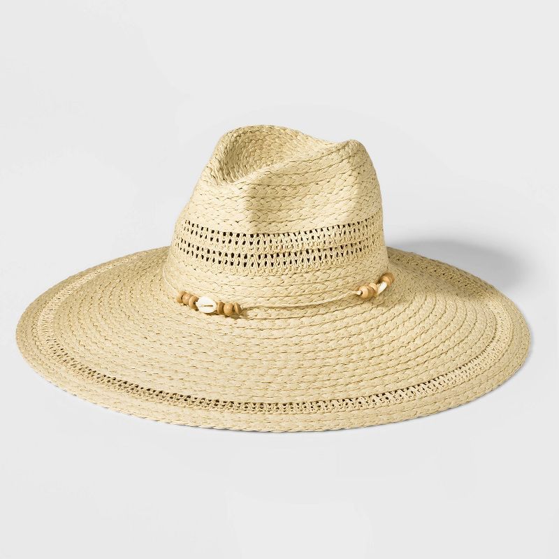 Women's Fashion Straw Hat - Universal Thread™ Tan | Target