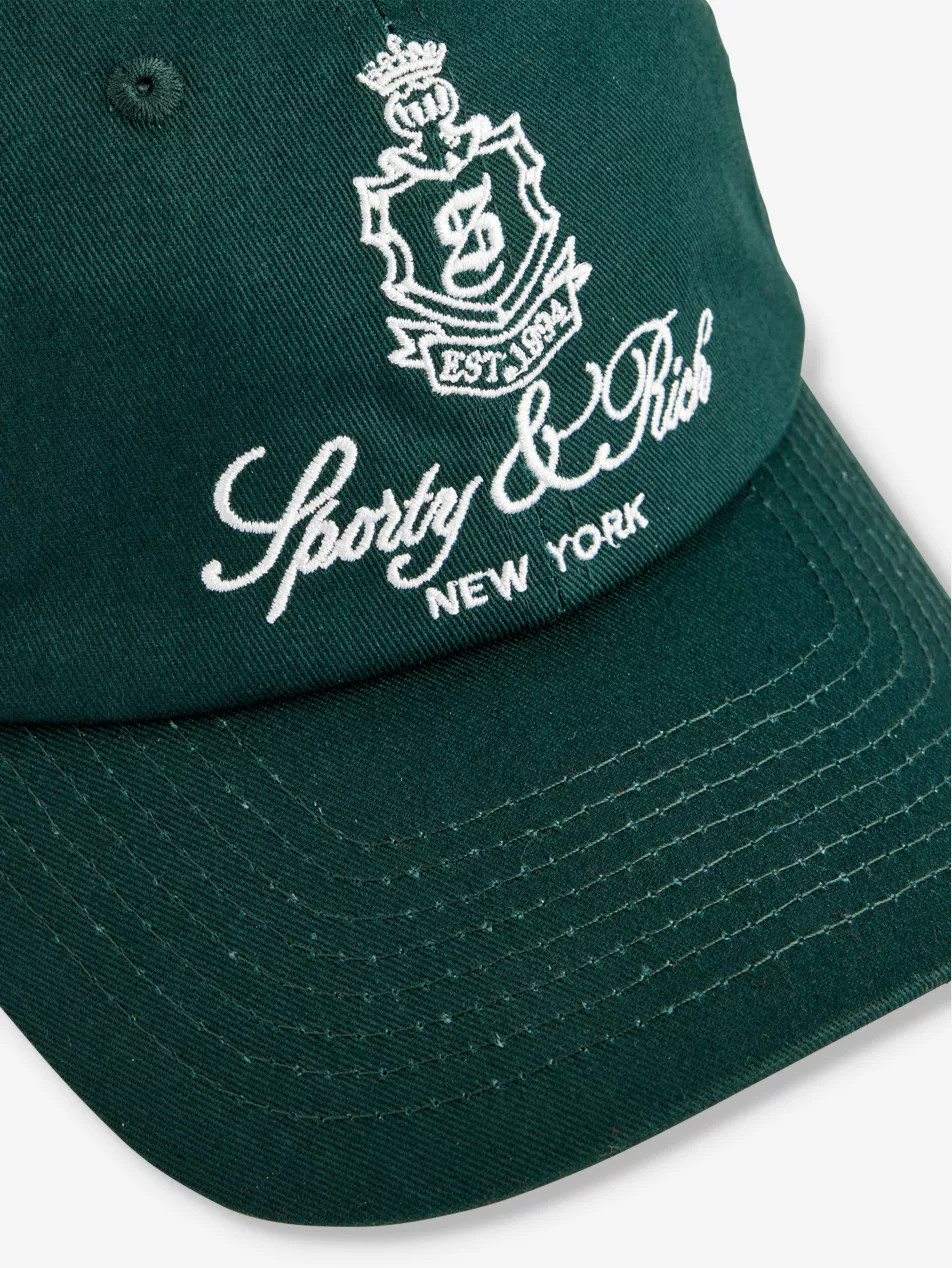 Vendome brand-embroidered cotton-twill baseball cap | Selfridges