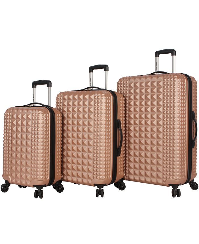 Steve Madden Armour 3-Pc. Hardside Spinner Set & Reviews - Luggage Sets - Luggage - Macy's | Macys (US)